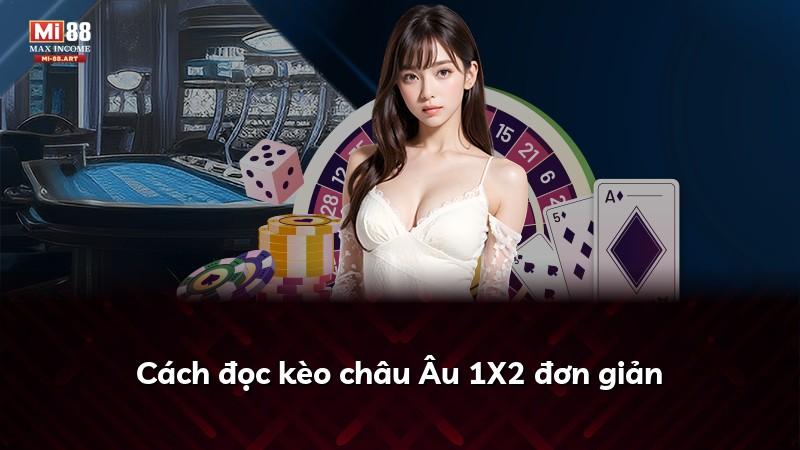 Cách đọc kèo châu Âu 1X2 đơn giản